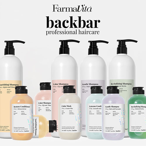 BACKBAR - Soins capillaires professionnels - FARMAVITA