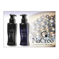 NACRÈO MAN - PEARL HITAM dan SILVER GEL - PRECIOUS HAIR