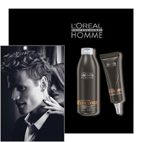 L' OREAL PROFESSIONNEL HOMME - FIBERBOOST и Soin FIBERFUEL - L OREAL